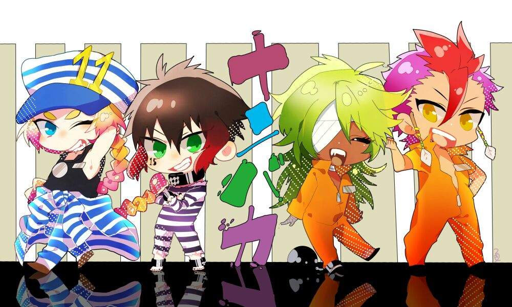 nanbaka plushies