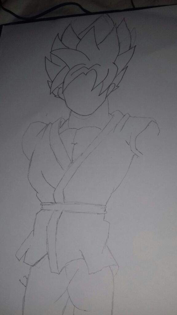 SSB Goku Drawing! | DragonBallZ Amino