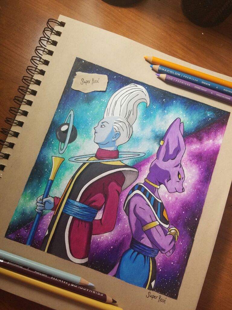 Lord Beerus & Whis drawing! | DragonBallZ Amino