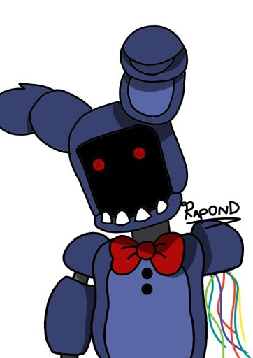 Desenho do Old bonnie pedido da princess Luh | Five Nights at Freddys ...