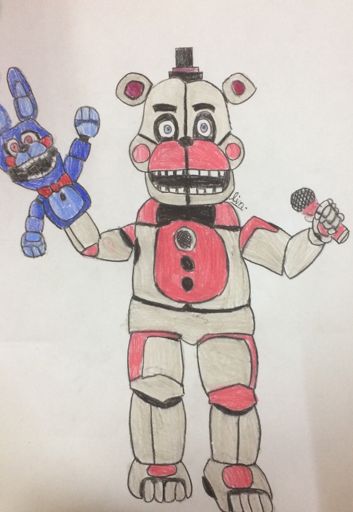 Funtime Freddy Drawing Remastered | Five Nights At Freddy's Amino