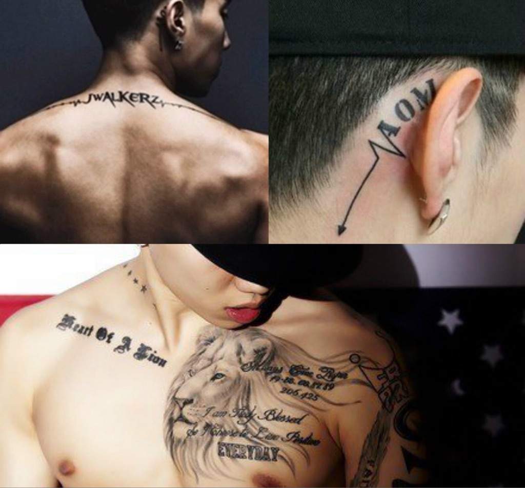 zico tattoo flower Celebrity K Behind Meaning  The Deeper These 7  Tattoos