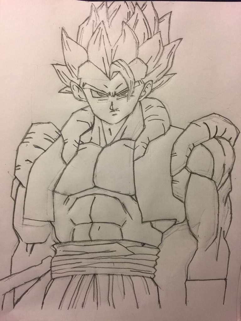 Super Gogeta Drawing 