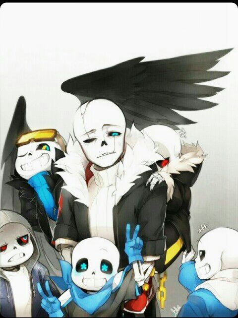 G sans, UT sans, UF sans, US sans, bird sans, dust sans | Underfell ...