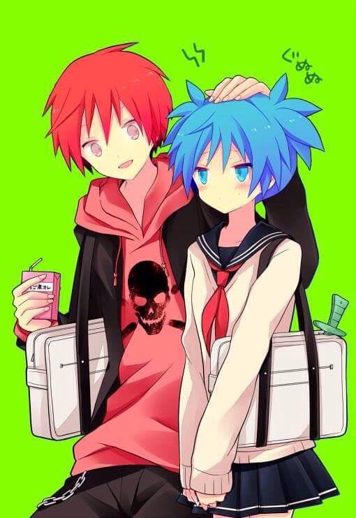 Karma x Nagisa ️ ️ ️ | Anime Amino