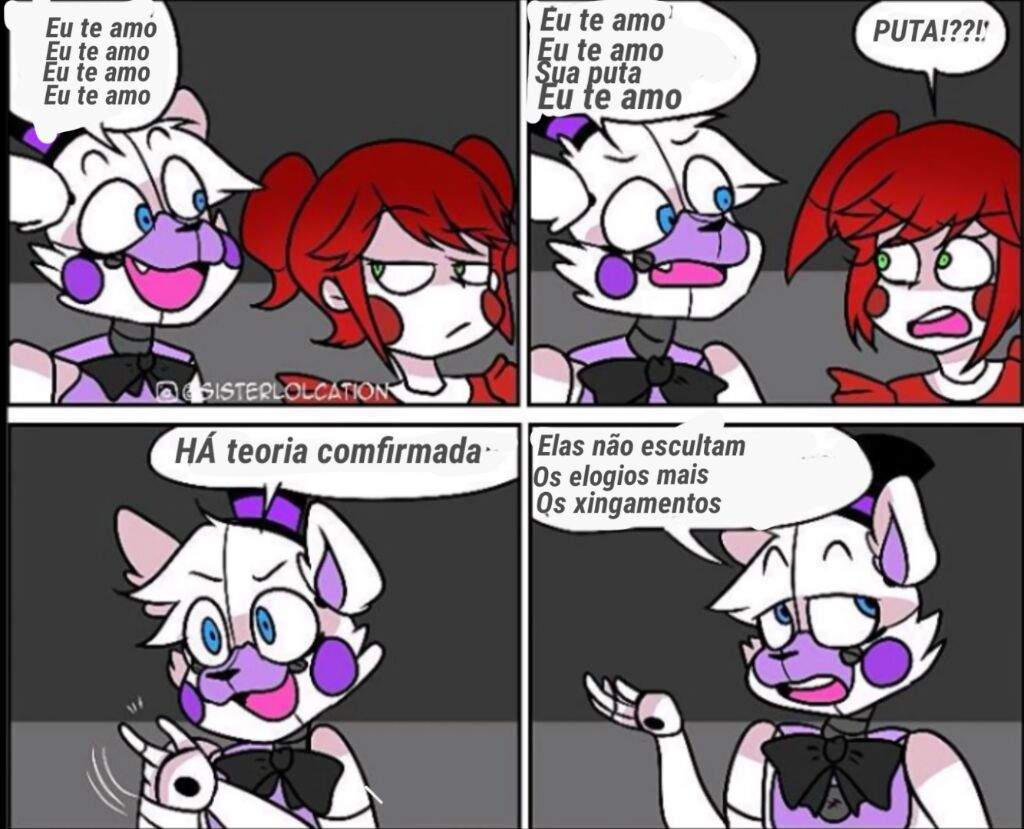 Sister Location Comics Five Nights At Freddys Ptbr Amino 9179