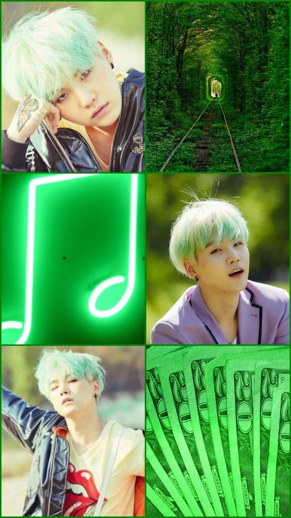 BTS Green aesthetic screensavers | ARMY's Amino