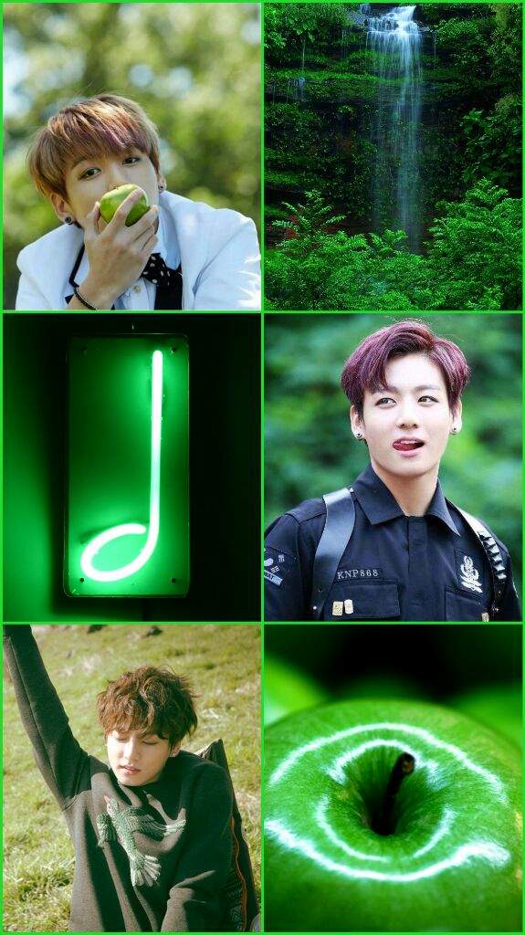 BTS Green aesthetic screensavers | ARMY's Amino