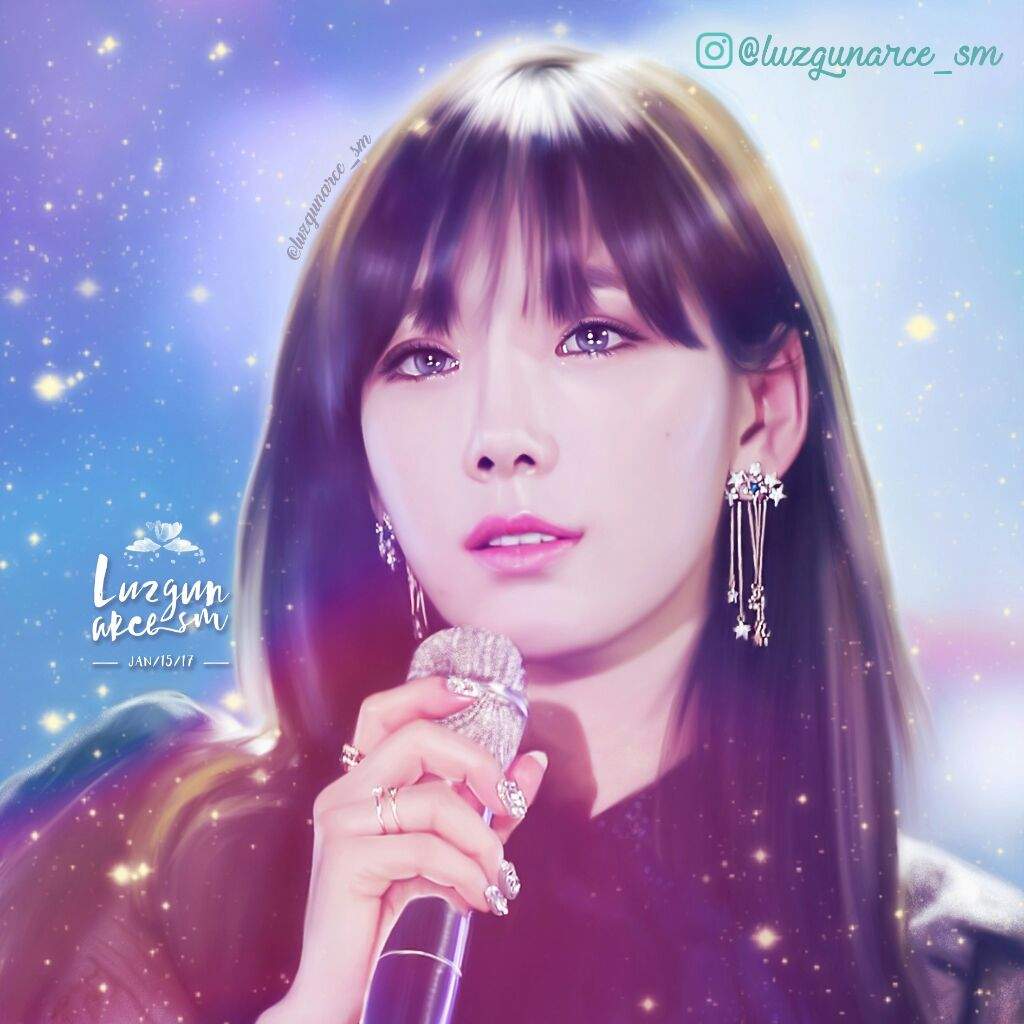 Finished!! Taeyeon GDA 2017 | Kpop FanArt Amino