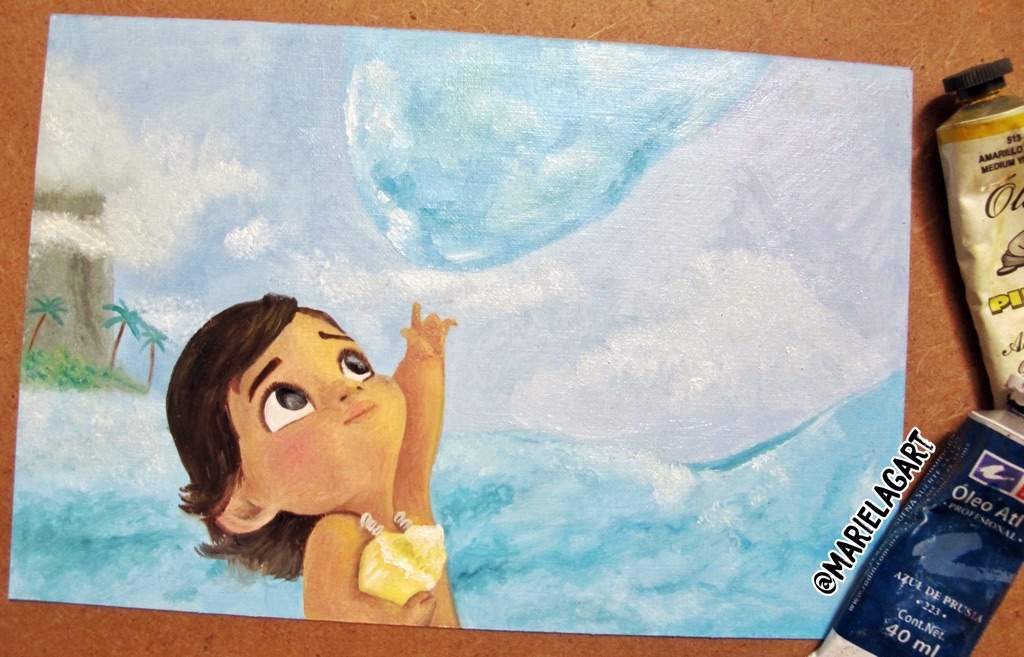 Baby Moana Art Amino