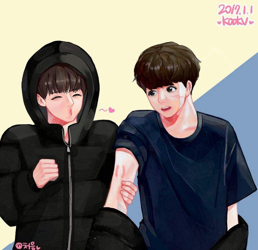 Vkook Fanart V K O O K Amino