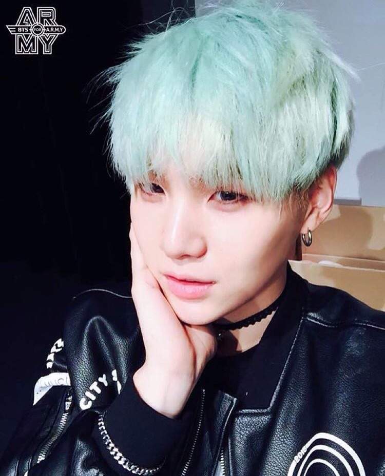 Mint Yoongi 💚 | Genius Yoongi Amino