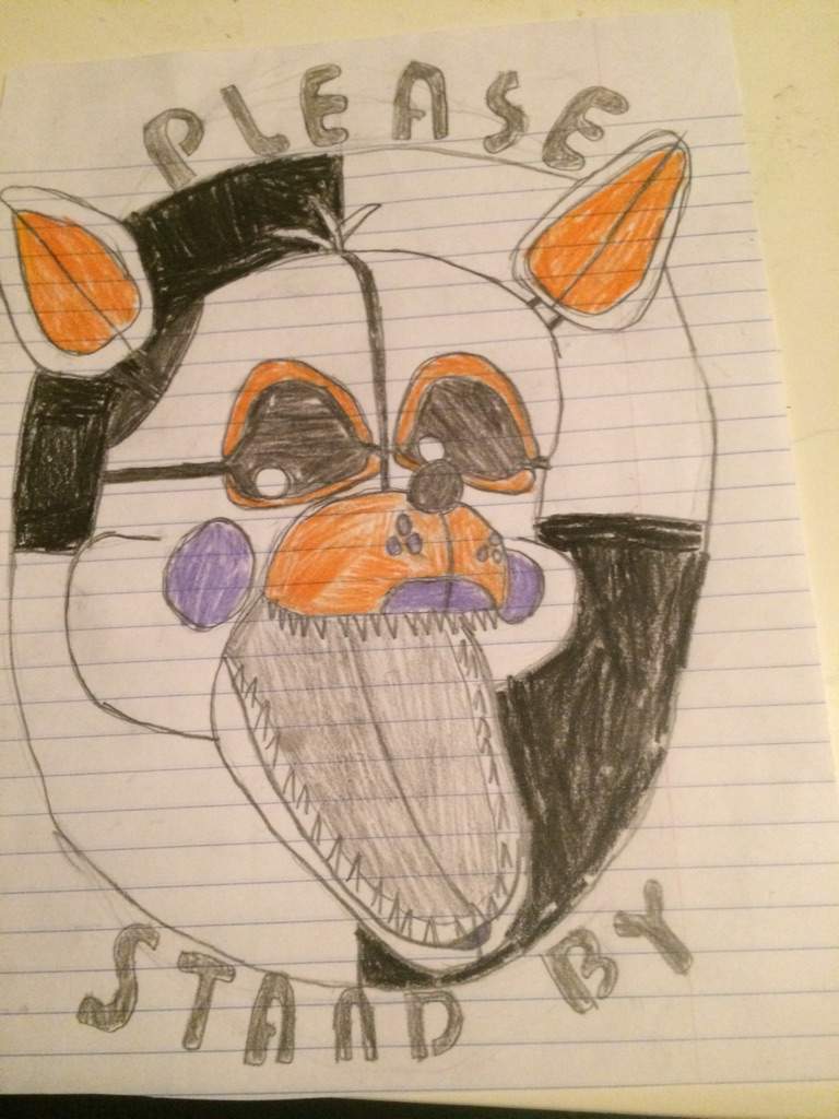 LOLbit drawing! | Fnaf Sister Location Amino Amino