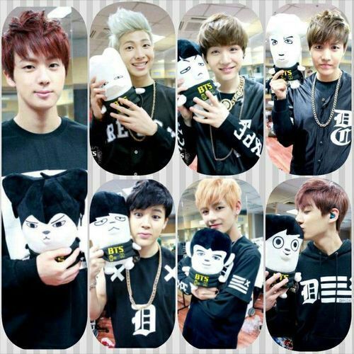 bts y sus peluches