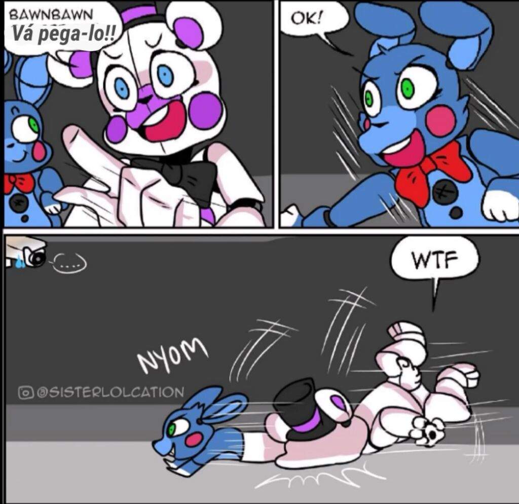 Mais Comics De Sister Location Five Nights At Freddys Ptbr Amino 0682