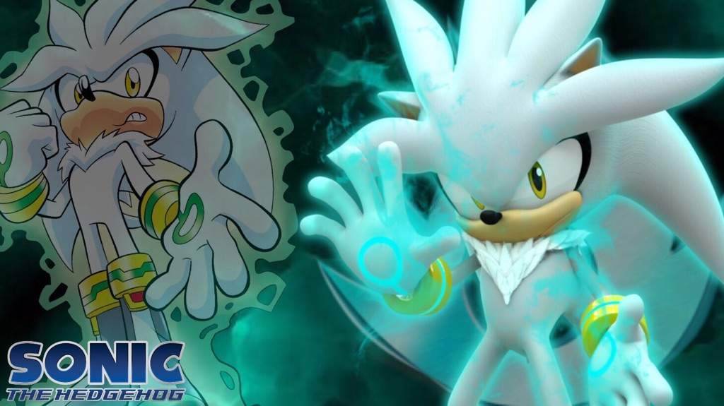 Silver Sonic Wallpaper