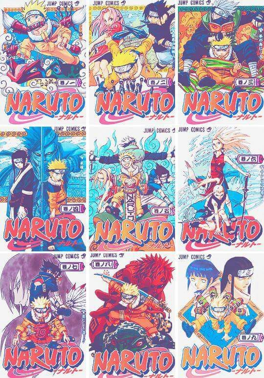 Portadas del manga de Naruto 😊💛 | •Anime• Amino
