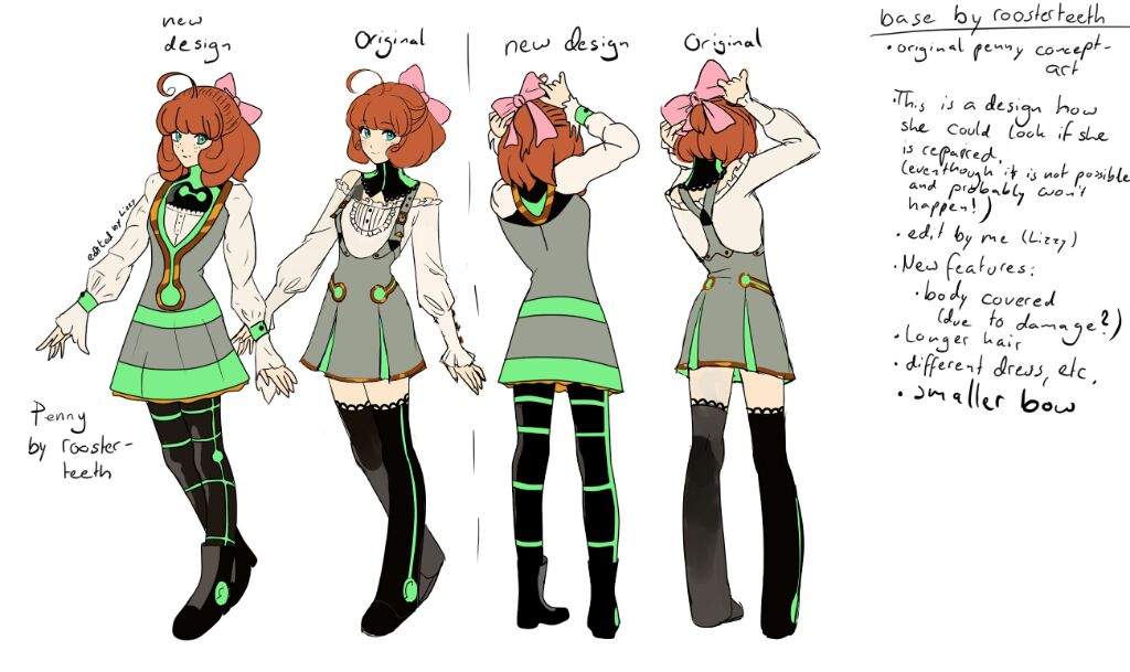 Penny 2.0 - Redesigned | RWBY Amino