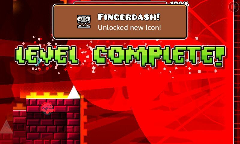 Fingerdash 100 Geometry Dash Espanol Amino