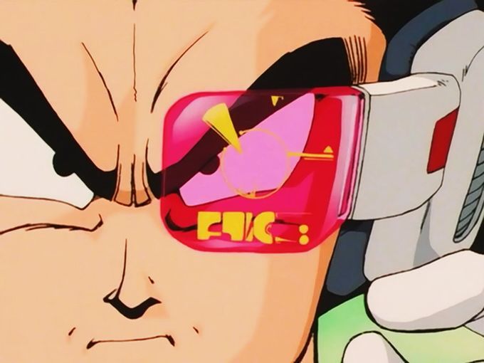 vegeta scouter super saiyan