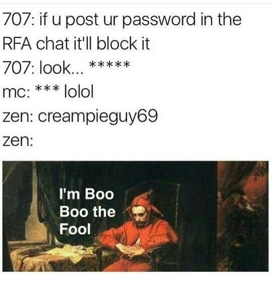The fool boo-boo 'tis i