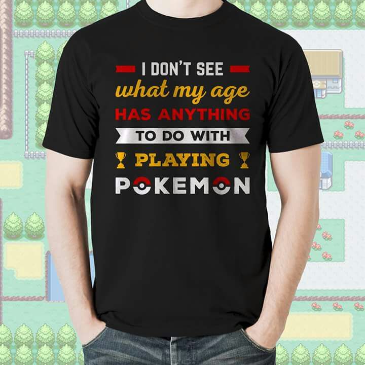 The shirt we grow up trainers want | Pokémon Amino