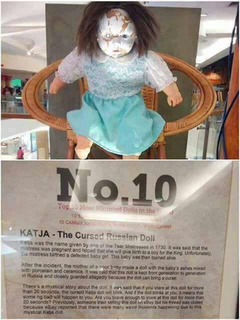 the most haunted dolls