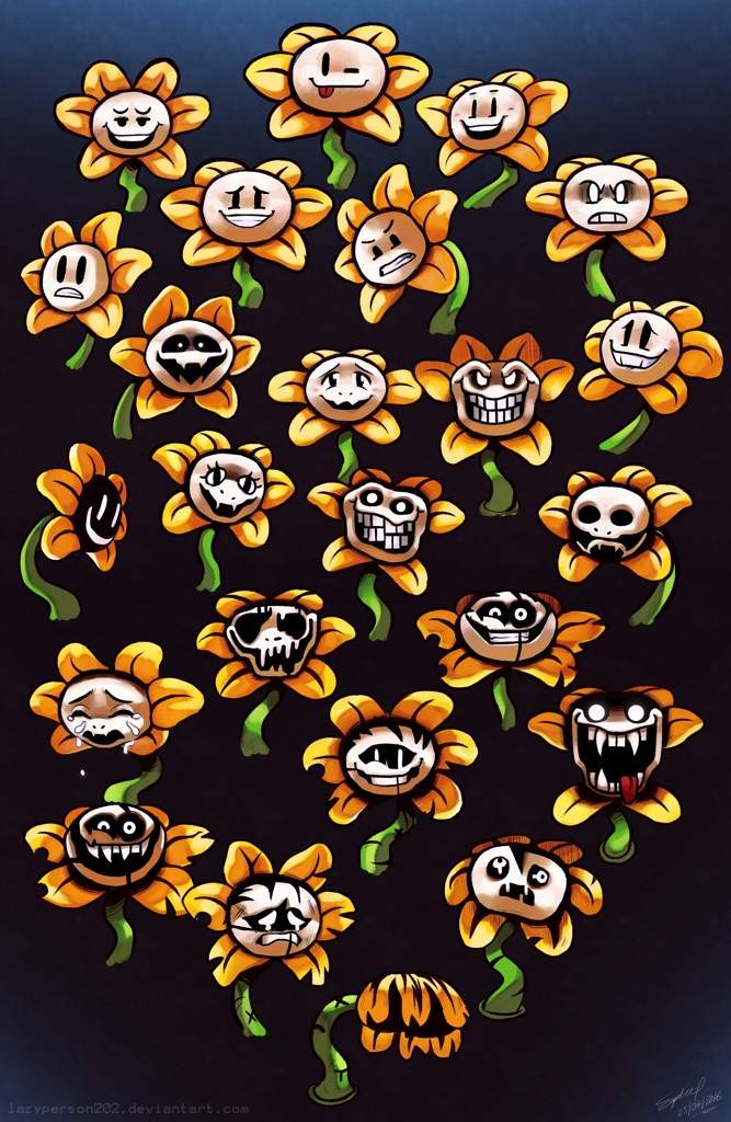 Flowey The Flower Undertale Amino 