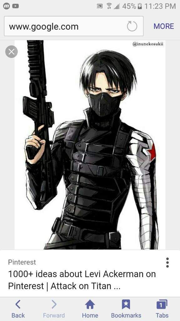 Levi As The Wintersoldier Wiki Attack On Titan Amino - attack on titanbut with guns roblox attack on titan