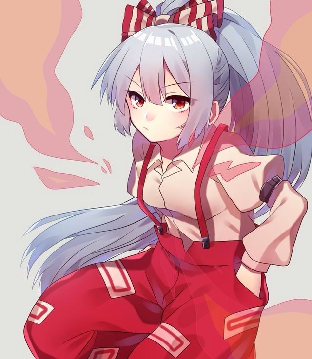 Character Analysis Fujiwara No Mokou Touhou Project Amino