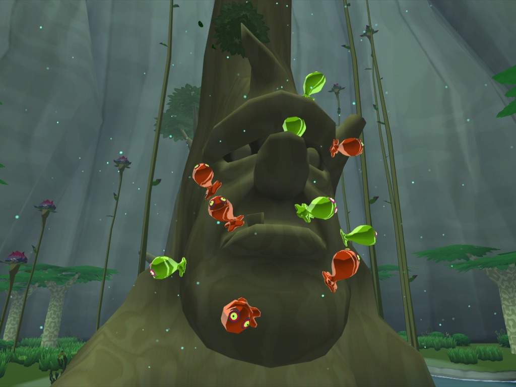 Notice how the deku tree in Wind Waker is in an enclosed cave, while the Br...
