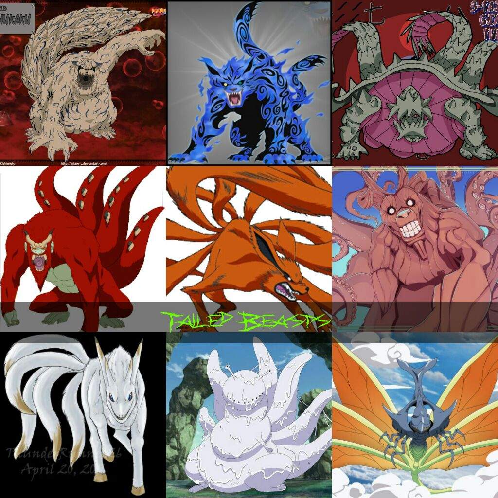The Tailed Beasts.
