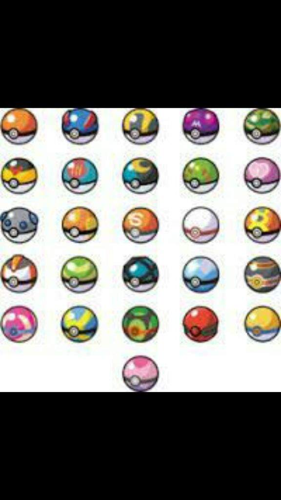 Types of Pokeballs P:1 | Anime Amino