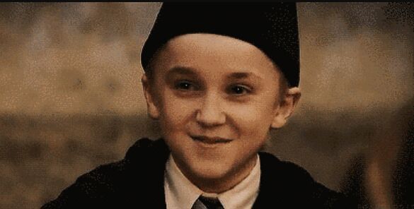 Draco Malfoy-Played by: Tom Felton
Draco Lucius Malfoy is a character in J. K. Rowling's Harry Potter series. He is a student