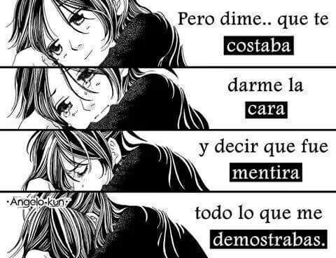 Imagenes De Anime Sad Girl Con Frases