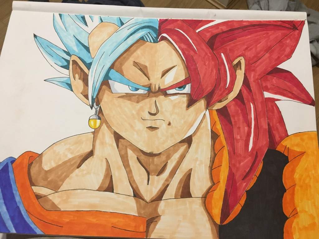 Gogeta Ssj4 Drawing