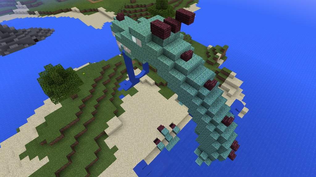 Water Dragon Minecraft Amino