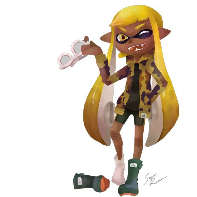 Past inkling art c: | Splatoon Amino