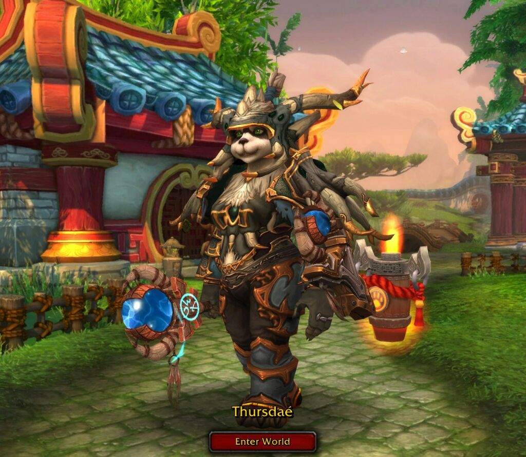 My resto shaman transmog. It's pointy. | WoW Amino