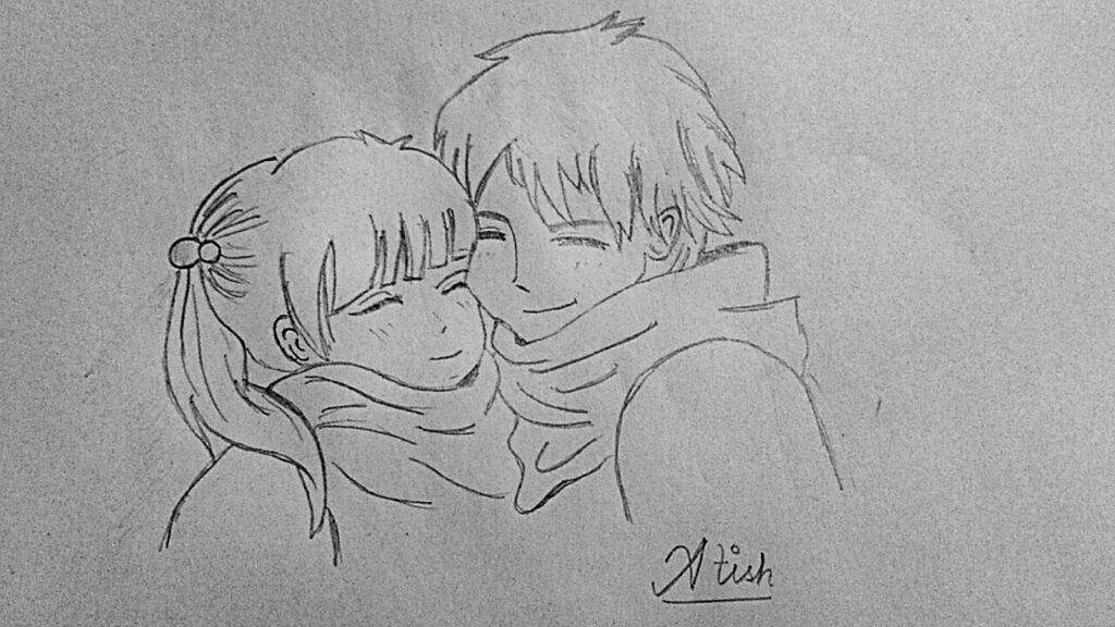 A cute couple!💕 | Anime Amino