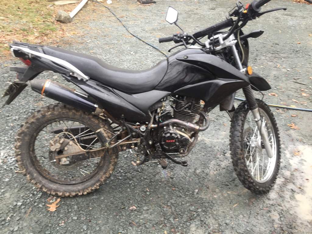 hawk dual sport motorcycle