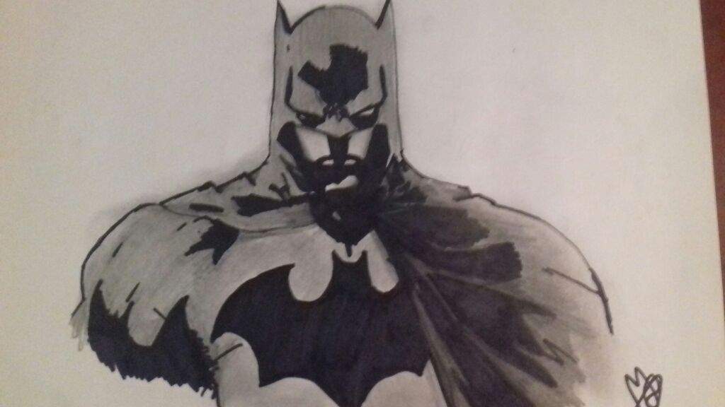 Batman en blanco y negro | •Arte Amino• Amino