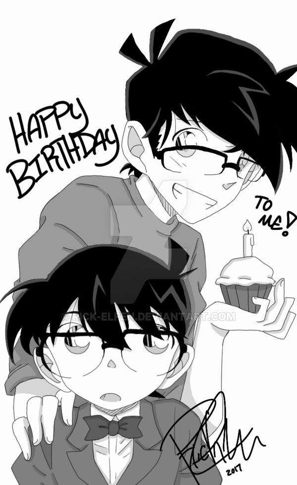 Happy Birthday To Me Detective Conan Magic Kaito Amino