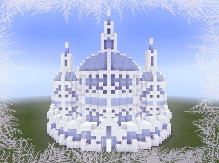 Ice Temple Castle Minecraft Amino
