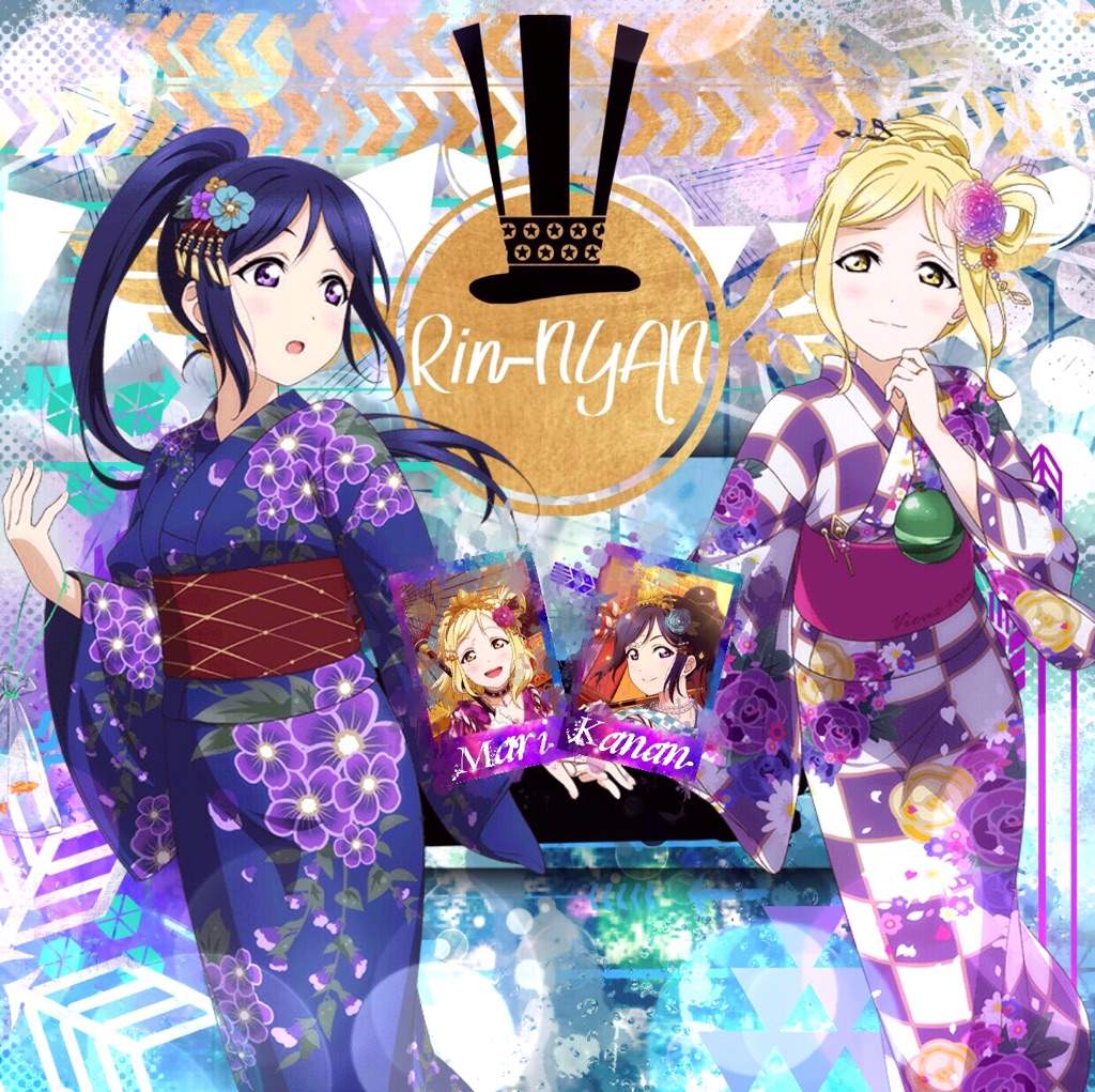 Mari And Kanan Ur Background Edit Anime Amino