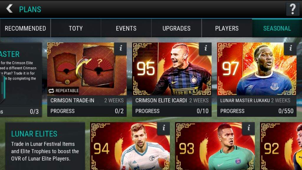 Lunar New Year 2022 Fifa Mobile