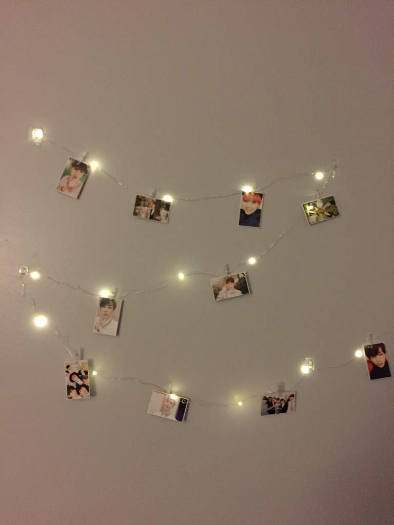 BTS photcards string lights 💕 | ARMY's Amino