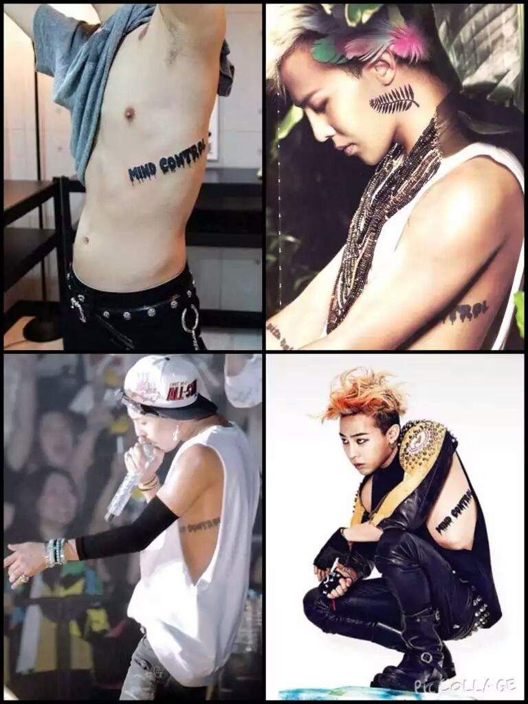 Get To Know G Dragon S Tattoo Big Bang Amino Amino