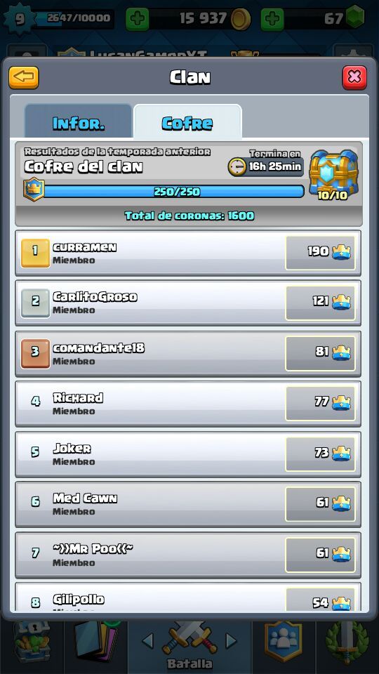 Hola Hoy Les Vengo A Aclarar Del Cofre Del Clan Clash Royale Amino Amino clan clash royale amino amino