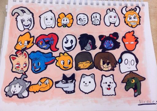 ️All undertale characters Drawing! ️ | Undertale Amino